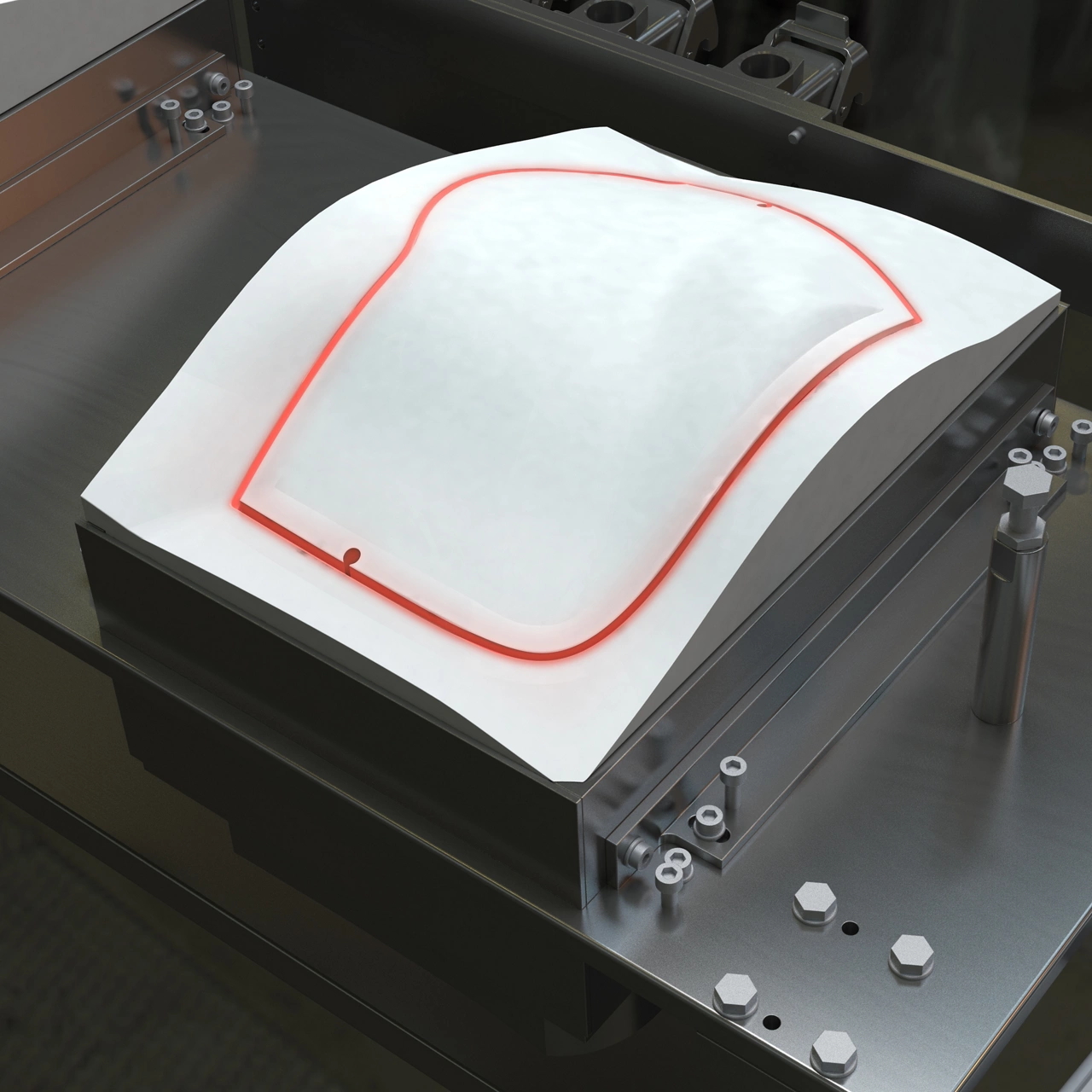 Clean welding cover illustration
